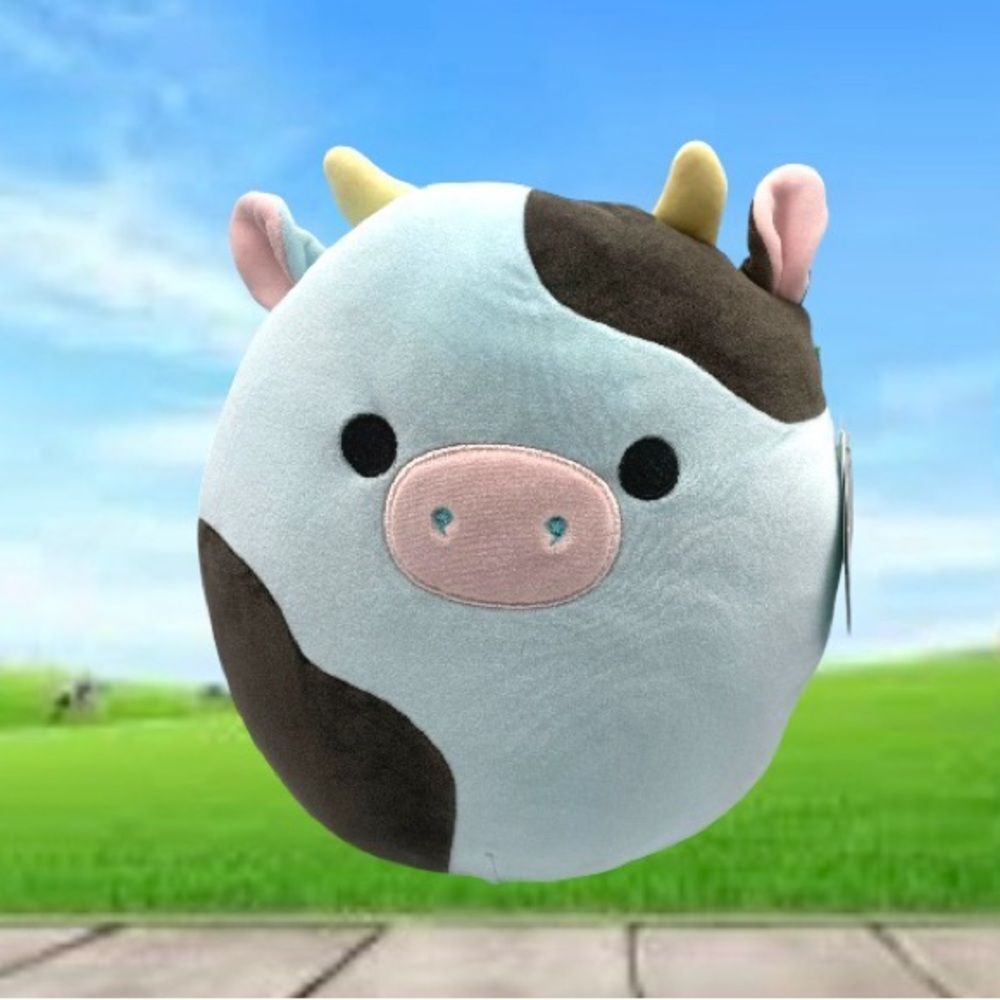 Squishmallows Cillian the Blue Cow 11" NWT Legendary Farm Barnyard Squad